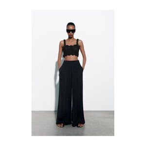 Zara Flowy Wide Leg Pants